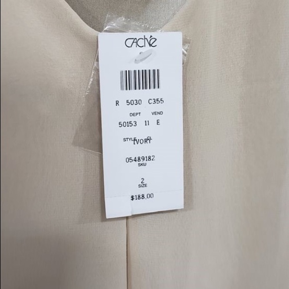 Nwt Cache Dress With Sequins. Size 2. Gorgeous - image 3